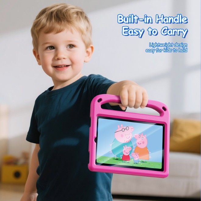 Dux Ducis - iPad mini 7 (2024) / mini 6 (2021) Hülle - Robustes EVA Case - Puff Series - pink