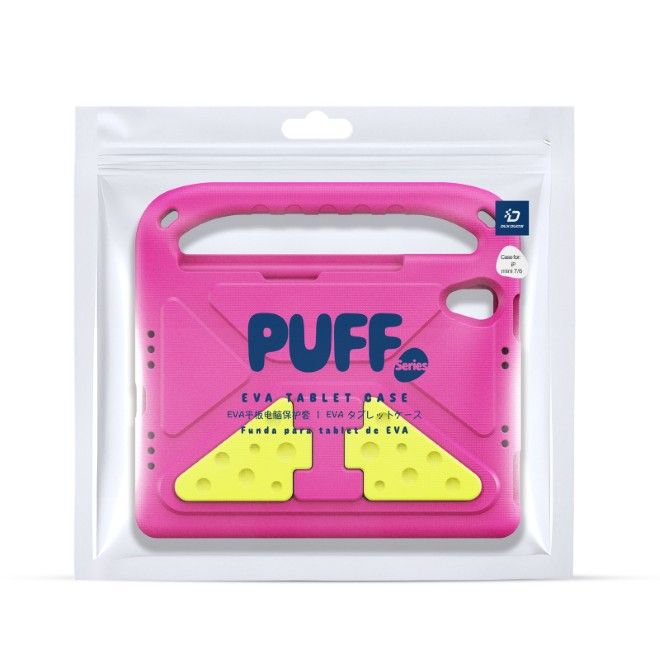 Dux Ducis - iPad mini 7 (2024) / mini 6 (2021) Hülle - Robustes EVA Case - Puff Series - pink