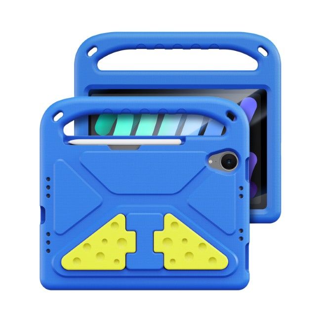 Dux Ducis - iPad mini 7 (2024) / mini 6 (2021) Hülle - Robustes EVA Case - Puff Series - blau