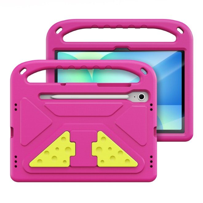 Dux Ducis - Samsung Galaxy Tab S10 FE / S9 / S9 FE / S8 / S7 Hülle - Robustes EVA Case - Puff Series - pink