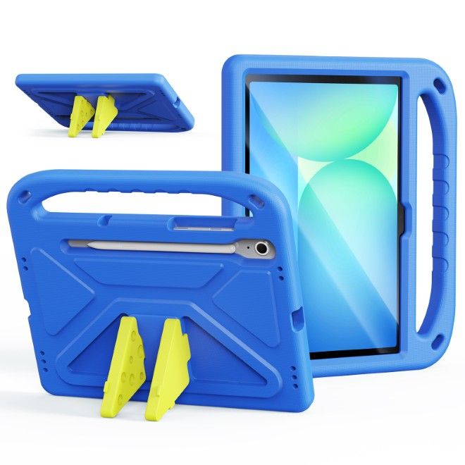 Dux Ducis - Samsung Galaxy Tab S10 FE / S9 / S9 FE / S8 / S7 Hülle - Robustes EVA Case - Puff Series - blau