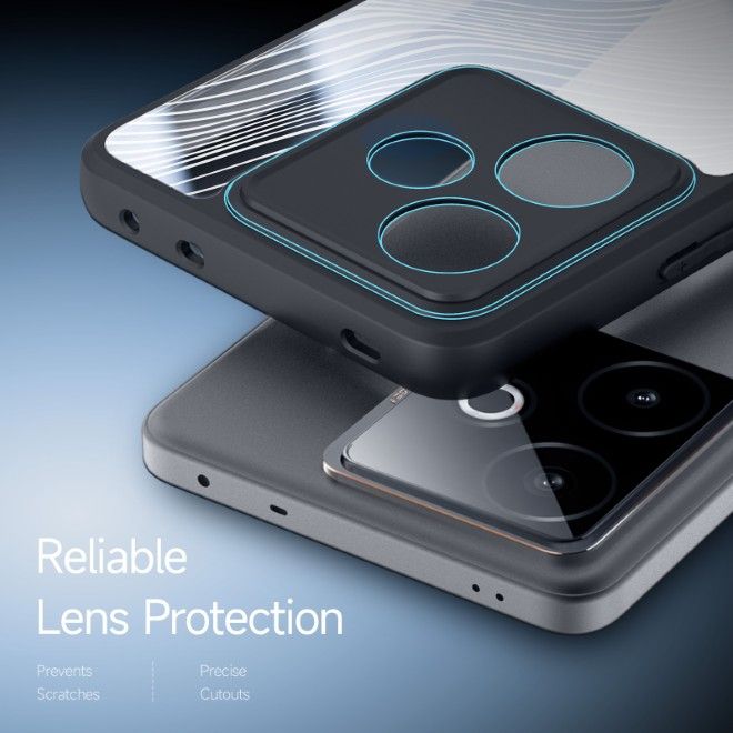 Dux Ducis - Realme GT 7 Hülle - Hardcase - Aimo Series - schwarz