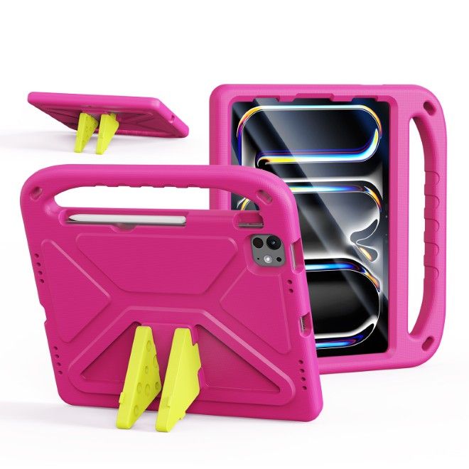 Dux Ducis - iPad Air 11 (2022/2020) / iPad Pro 11 (2022/2021/2020) Hülle - Robustes EVA Case - Puff Series - pink