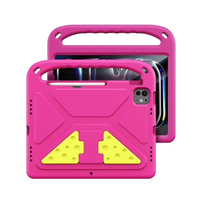 Dux Ducis - iPad Air 11 (2022/2020) / iPad Pro 11 (2022/2021/2020) Hülle - Robustes EVA Case - Puff Series - pink