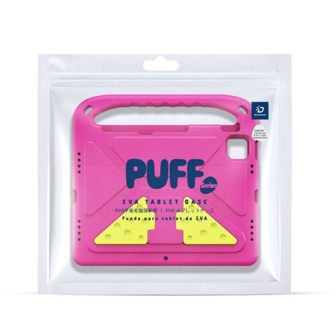 Dux Ducis - iPad Air 11 (2022/2020) / iPad Pro 11 (2022/2021/2020) Hülle - Robustes EVA Case - Puff Series - pink