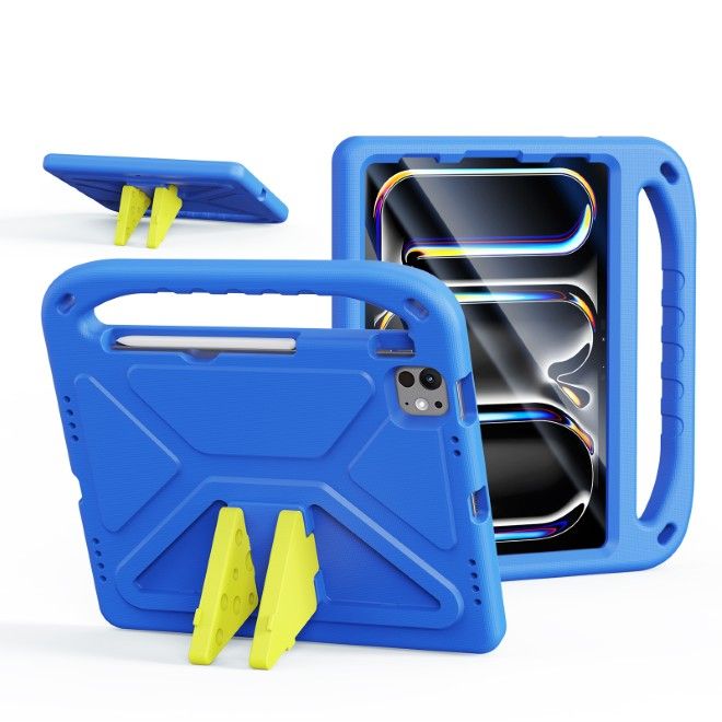 Dux Ducis - iPad Air 11 (2022/2020) / iPad Pro 11 (2022/2021/2020) Hülle - Robustes EVA Case - Puff Series - blau