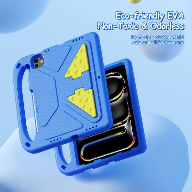 Dux Ducis - iPad Air 11 (2022/2020) / iPad Pro 11 (2022/2021/2020) Hülle - Robustes EVA Case - Puff Series - blau