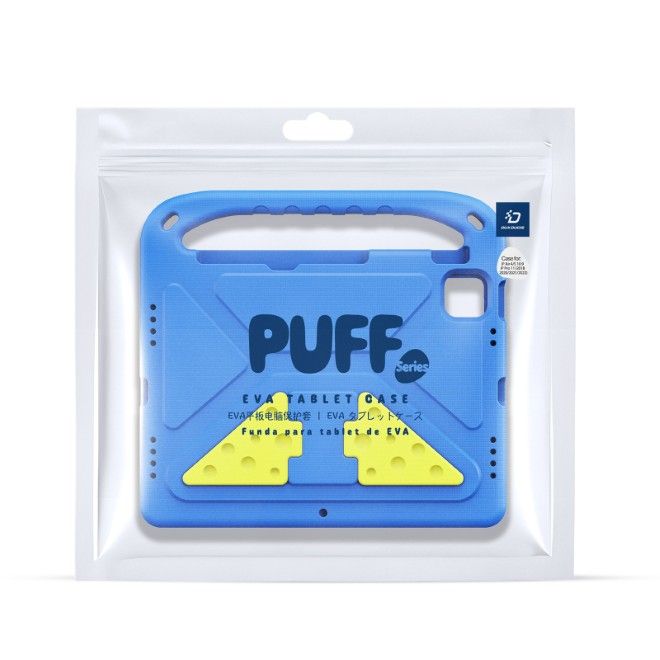 Dux Ducis - iPad Air 11 (2022/2020) / iPad Pro 11 (2022/2021/2020) Hülle - Robustes EVA Case - Puff Series - blau