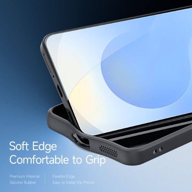 Dux Ducis - Samsung Galaxy S25 FE Hülle - Hardcase - MagSafe - Aimo Mag Series - schwarz