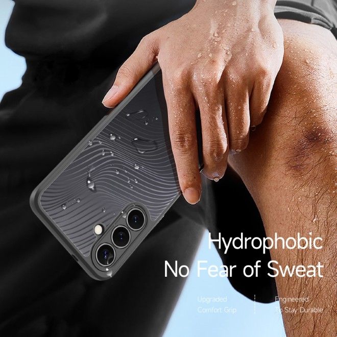 Dux Ducis - Samsung Galaxy S25 FE Hülle - Hardcase - Aimo Series - schwarz