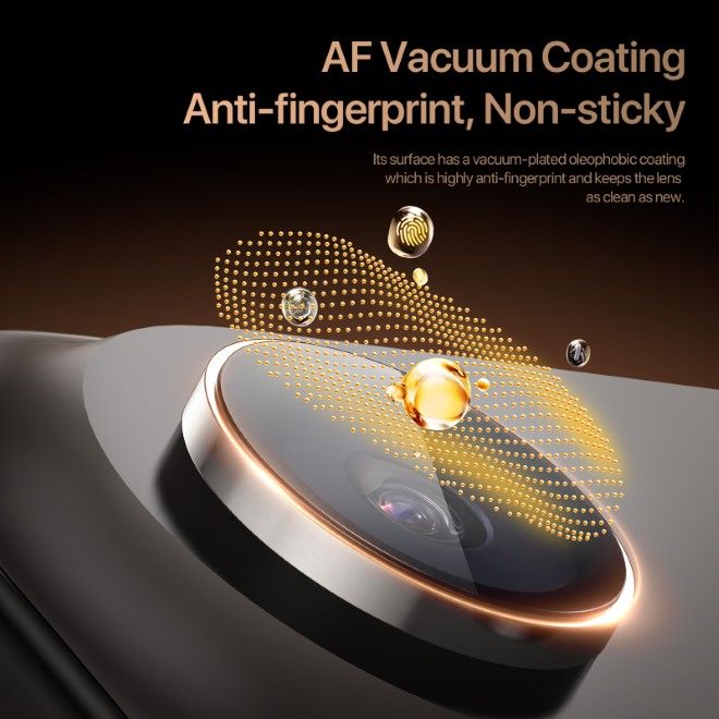 Dux Ducis - iPhone Air Kamera Schutzglas - HAWK Series - schwarz