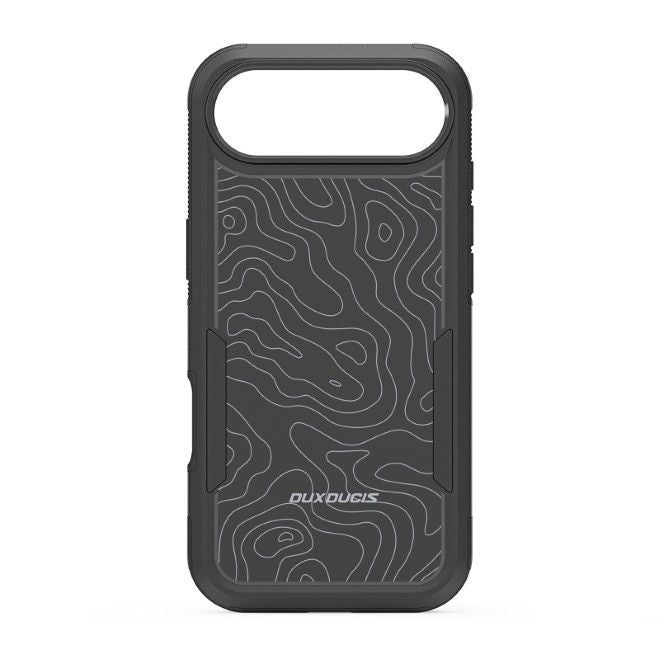 Dux Ducis - iPhone Air Hülle - Robustes TPU und PC Case - 3m Fallsicher - Shld Series - Contour Muster