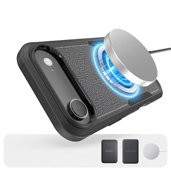 Dux Ducis - iPhone Air Hülle - Robustes TPU und PC Case - 3m Fallsicher - Shld Series - Triangle Muster