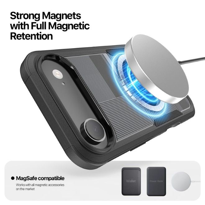 Dux Ducis - iPhone Air Hülle - Robustes TPU und PC Case - 3m Fallsicher - Shld Series - Umbra Muster