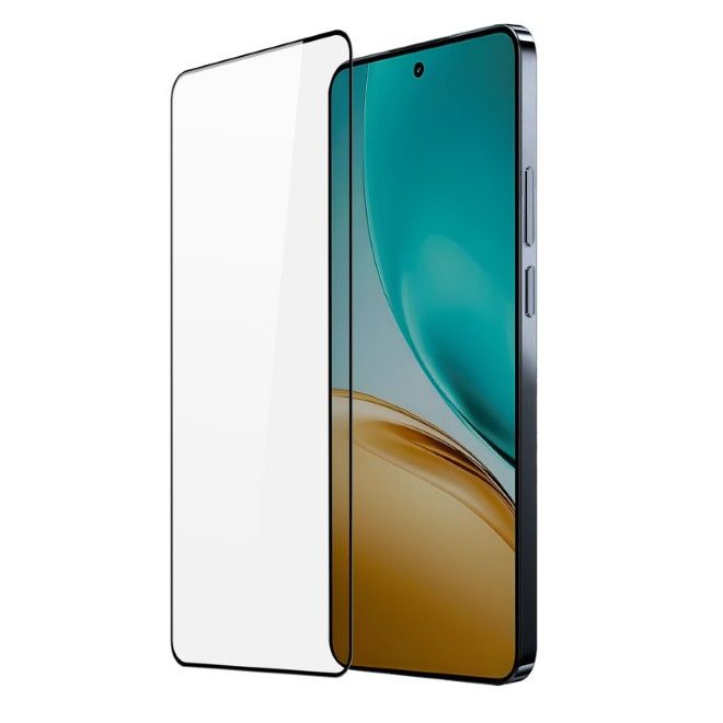 Dux Ducis - Realme 14 / 14T Schutzglas - aus gehärtetem Glas - 9D - schwarz