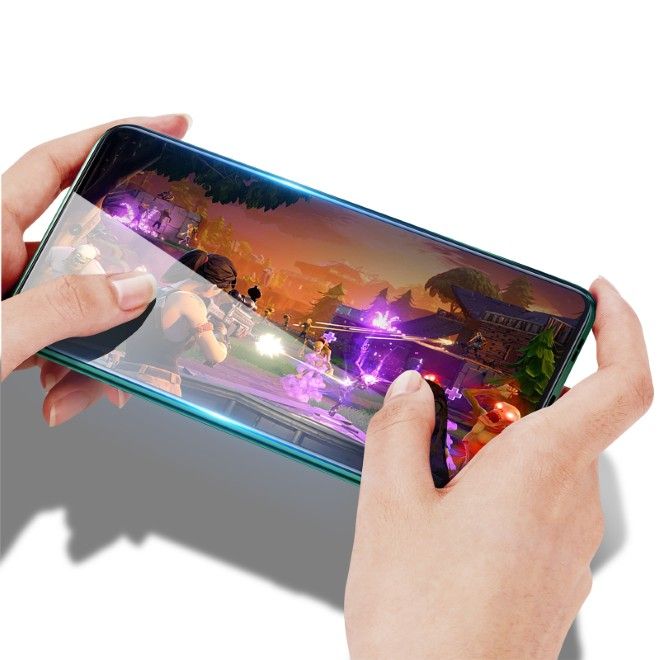 Dux Ducis - Motorola Edge 60 Schutzglas - aus gehärtetem Glas - Curved - schwarz