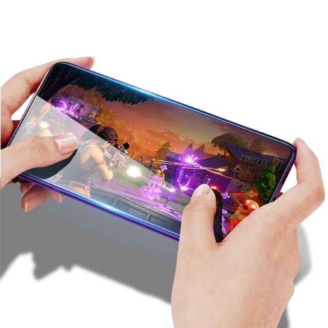 Dux Ducis - Motorola Edge 60 Pro Schutzglas - aus gehärtetem Glas - Curved - schwarz