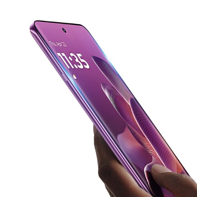 Dux Ducis - Motorola Edge 60 Pro Schutzglas - aus gehärtetem Glas - Curved - schwarz