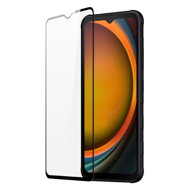 Dux Ducis - Samsung Xcover 7 Pro Schutzglas - aus gehärtetem Glas - 10D - schwarz