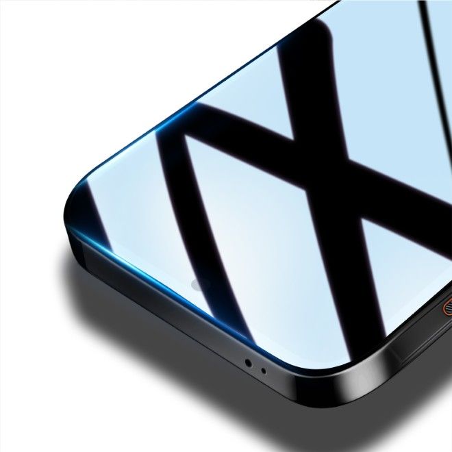 Dux Ducis - Samsung Xcover 7 Pro Schutzglas - aus gehärtetem Glas - 10D - schwarz