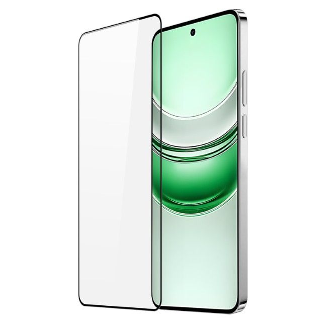 Dux Ducis - Realme C75 Schutzglas - aus gehärtetem Glas - 9D - schwarz