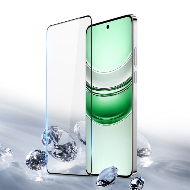 Dux Ducis - Realme C75 Schutzglas - aus gehärtetem Glas - 9D - schwarz