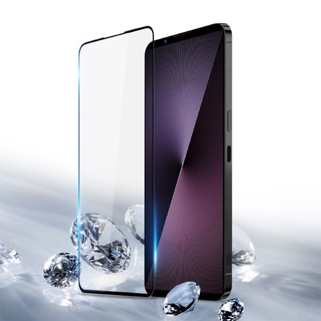 Dux Ducis - Sony Xperia 1 VII Schutzglas - aus gehärtetem Glas - 10D - schwarz