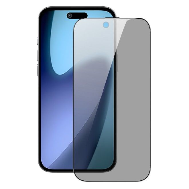 Dux Ducis - iPhone Air Schutzglas - aus gehärtetem Glas - mit Sichtschutz - Privacy - schwarz
