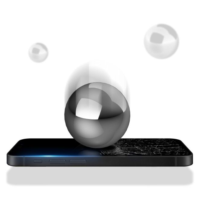 Dux Ducis - iPhone 17 Schutzglas - aus gehärtetem Glas - 10D - schwarz