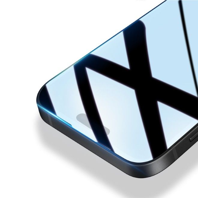 Dux Ducis - iPhone Air Schutzglas - aus gehärtetem Glas - 10D - schwarz