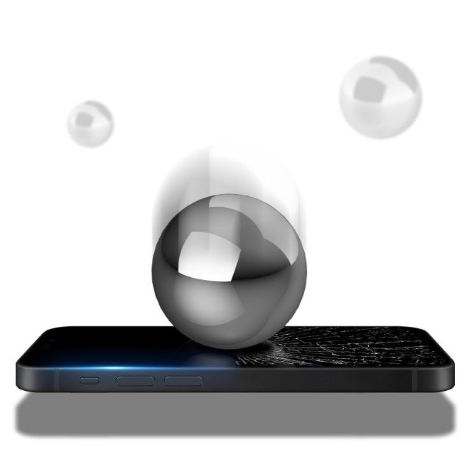 Dux Ducis - iPhone 17 Pro Schutzglas - aus gehärtetem Glas - 10D - schwarz