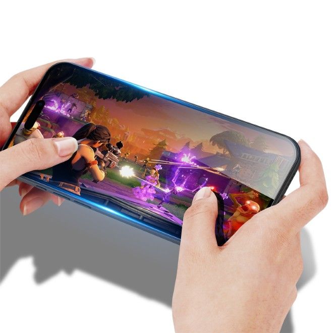 Dux Ducis - iPhone 17 Pro Schutzglas - aus gehärtetem Glas - 10D - schwarz