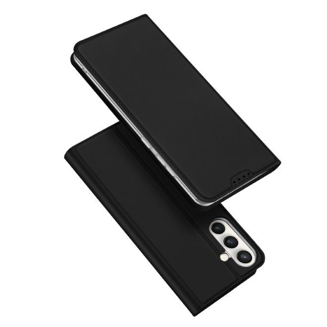 Dux Ducis - Samsung Galaxy S25 FE Hülle - Handy Bookcover - Skin Pro Series - schwarz