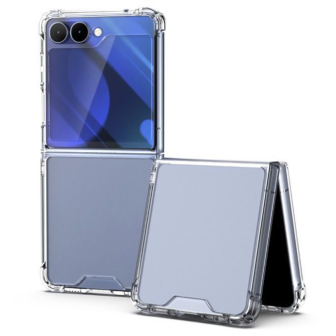 Goospery - Samsung Galaxy Z Flip7 Hülle - Super Protect Case Series - transparent