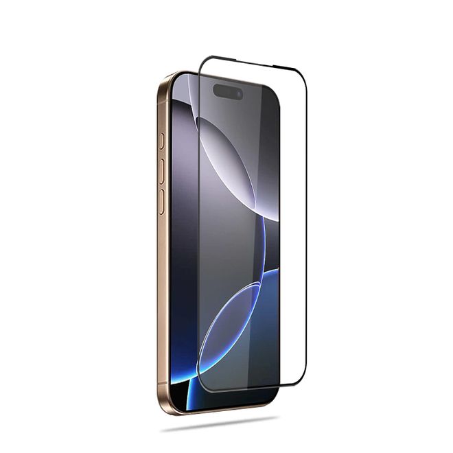 iPhone 17 Pro Panzerglas 2.5D Full Cover - Full Glue Displayschutz (0.33 mm) - schwarz
