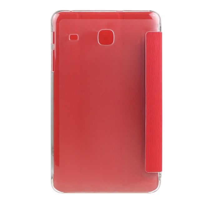 Enkay - Samsung Galaxy Tab E 8.0 Tablet Hülle - dreifach faltbar - rot