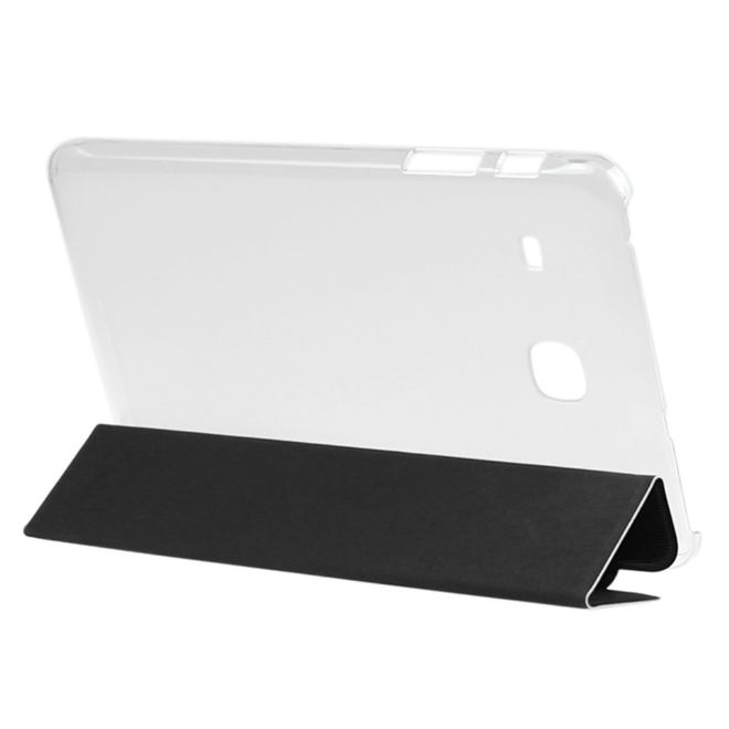 Enkay - Samsung Galaxy Tab E 8.0 Tablet Hülle - dreifach faltbar - schwarz