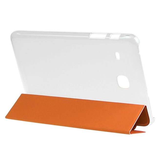 Enkay - Samsung Galaxy Tab E 8.0 Tablet Hülle - dreifach faltbar - orange