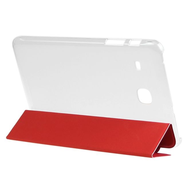 Enkay - Samsung Galaxy Tab E 8.0 Tablet Hülle - dreifach faltbar - rot