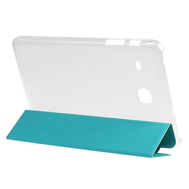 Enkay - Samsung Galaxy Tab E 8.0 Tablet Hülle - dreifach faltbar - blau