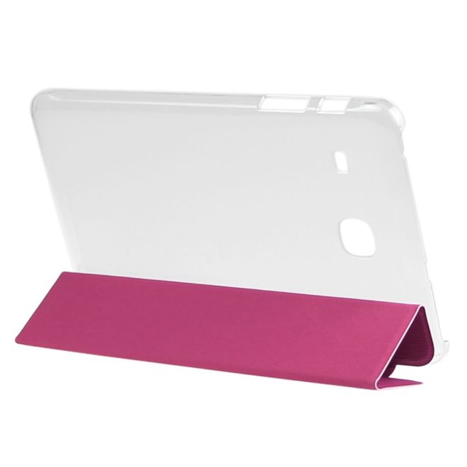 Enkay - Samsung Galaxy Tab E 8.0 Tablet Hülle - dreifach faltbar - rosa