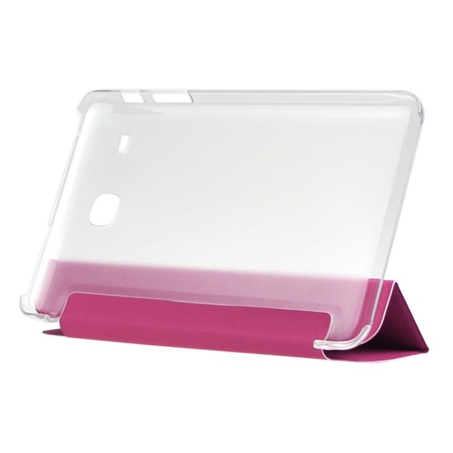 Enkay - Samsung Galaxy Tab E 8.0 Tablet Hülle - dreifach faltbar - rosa