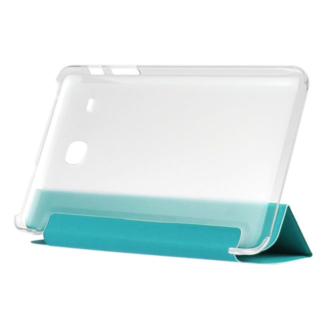 Enkay - Samsung Galaxy Tab E 8.0 Tablet Hülle - dreifach faltbar - blau