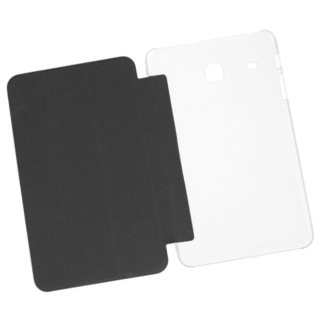 Enkay - Samsung Galaxy Tab E 8.0 Tablet Hülle - dreifach faltbar - schwarz
