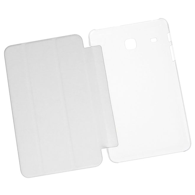 Enkay - Samsung Galaxy Tab E 8.0 Tablet Hülle - dreifach faltbar - weiss