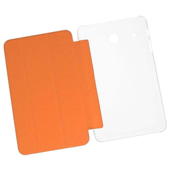 Enkay - Samsung Galaxy Tab E 8.0 Tablet Hülle - dreifach faltbar - orange