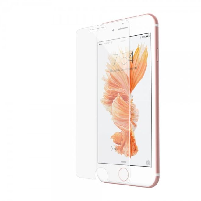 Goospery - Schutzglas für iPhone 6/6S - Folie aus gehärtetem Glas - transparent