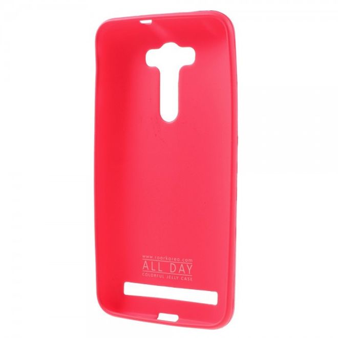 Roar Korea - Hülle für Asus Zenfone 2 Laser 5.5 - TPU Soft Case - rosa