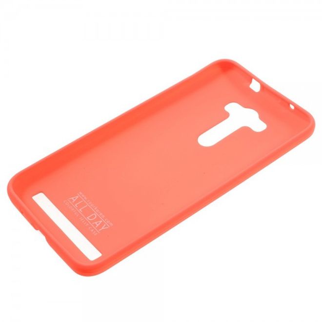 Roar Korea - Hülle für Asus Zenfone 2 Laser 5.5 - TPU Soft Case - orange
