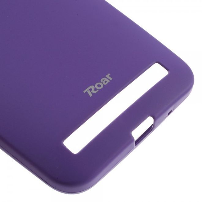 Roar Korea - Hülle für Asus Zenfone 2 Laser 5.5 - TPU Soft Case - purpur